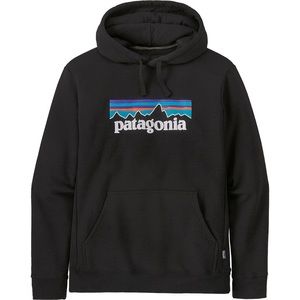 Patagonia P-6 Logo Uprisal Hoodie, Black Men's Large
